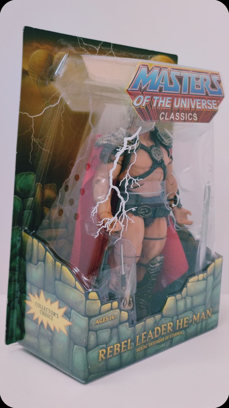 MOTU Classics Rebel Leader He-Man Super7 (A)