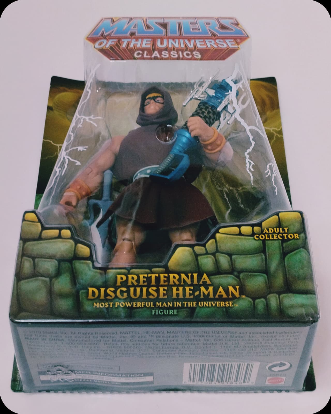 MOTU Classics Preternia Disguise He-Man Mattel