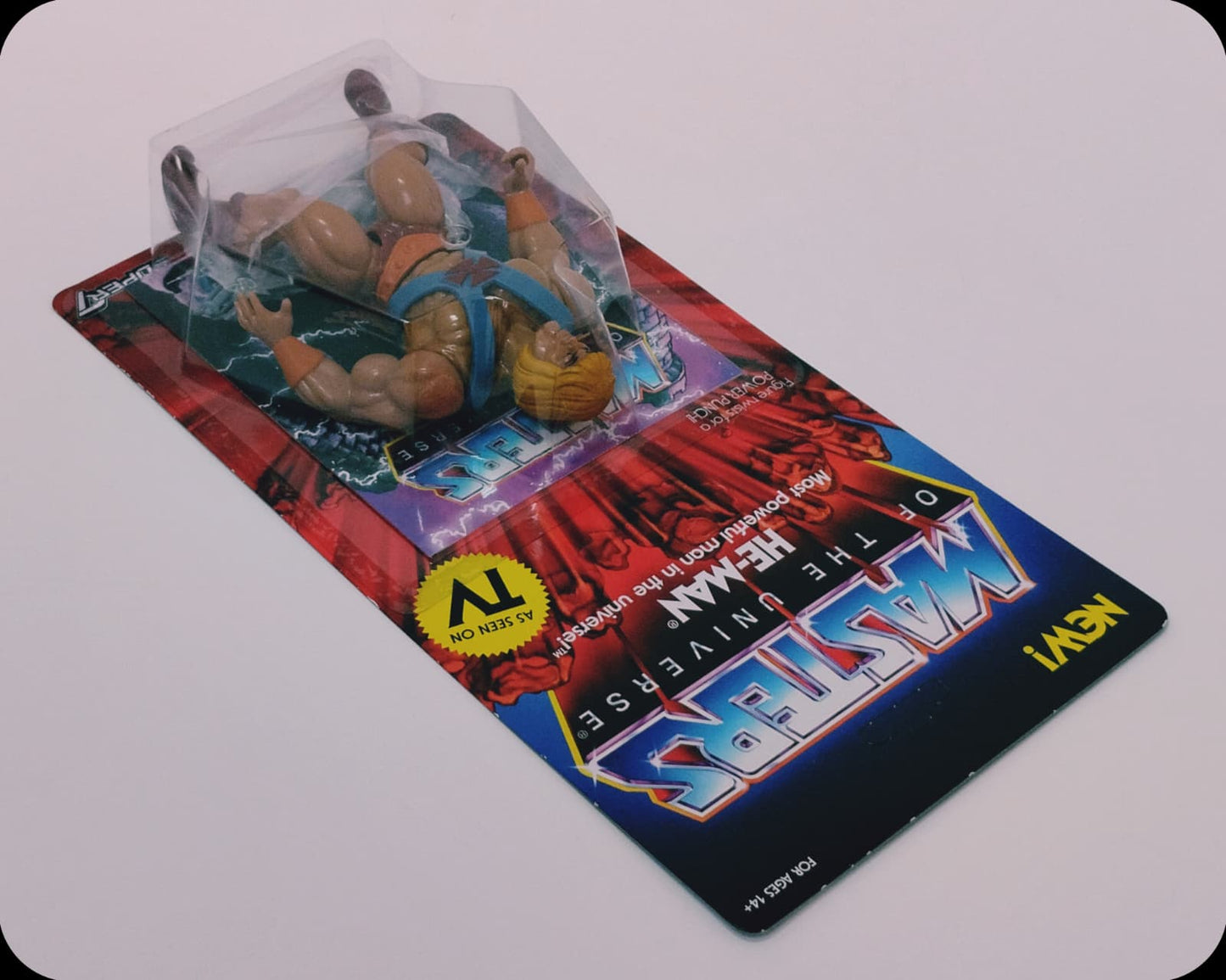 MOTU Retro Vintage He-Man "AS SEEN ON TV" Super7