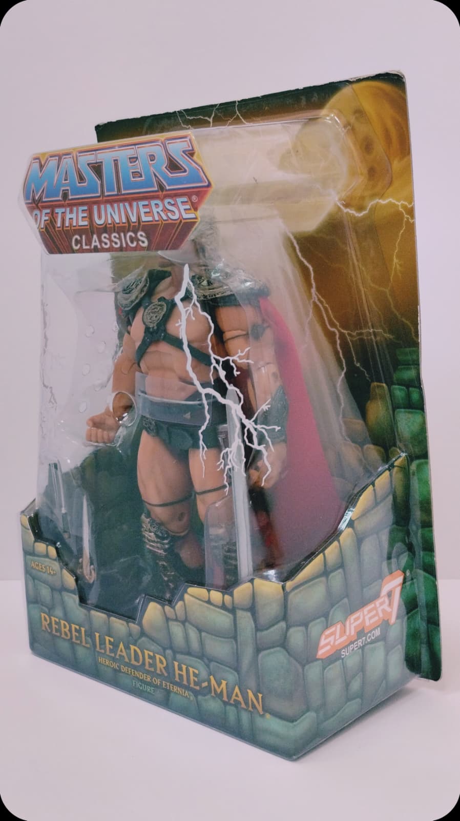 MOTU Classics Rebel Leader He-Man Super7