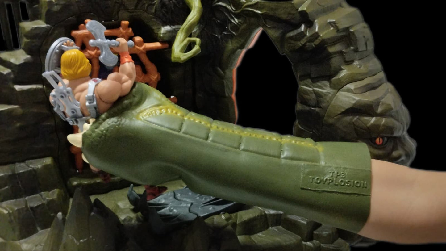 MOTU Second Edition Dreadful Dragon Hand Puppet ToyPlosion Exclusive