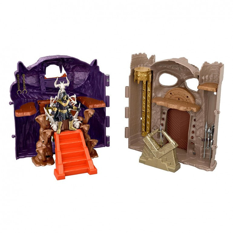 MOTU Core/Kids Castle Grayskull/Snake Mountain Battle For Eternia Playset Mattel (PRÉ-RESERVA)