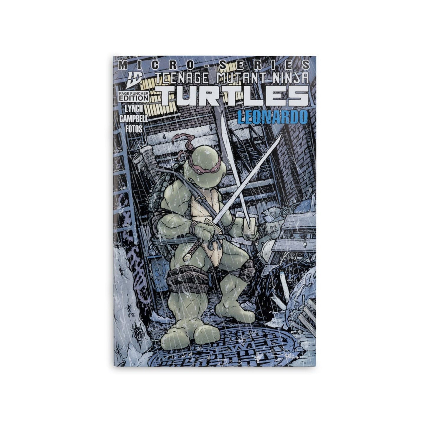 TMNT Page Punchers Leonardo McFarlane Toys