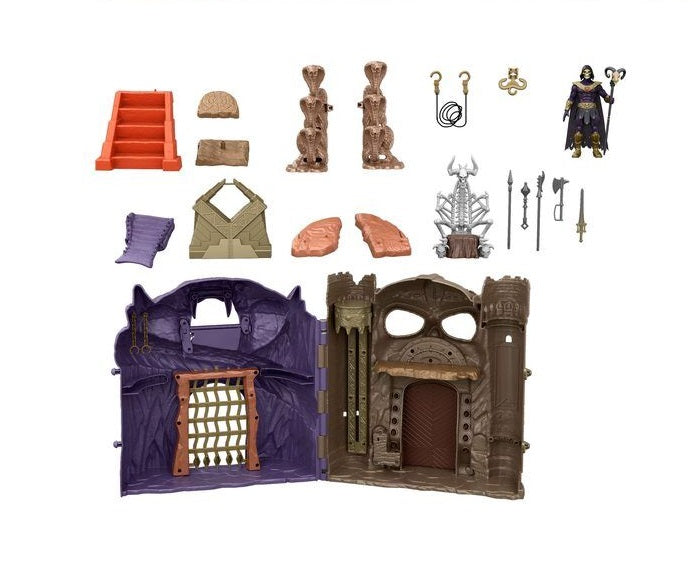 MOTU Core/Kids Castle Grayskull/Snake Mountain Battle For Eternia Playset Mattel (PRÉ-RESERVA)