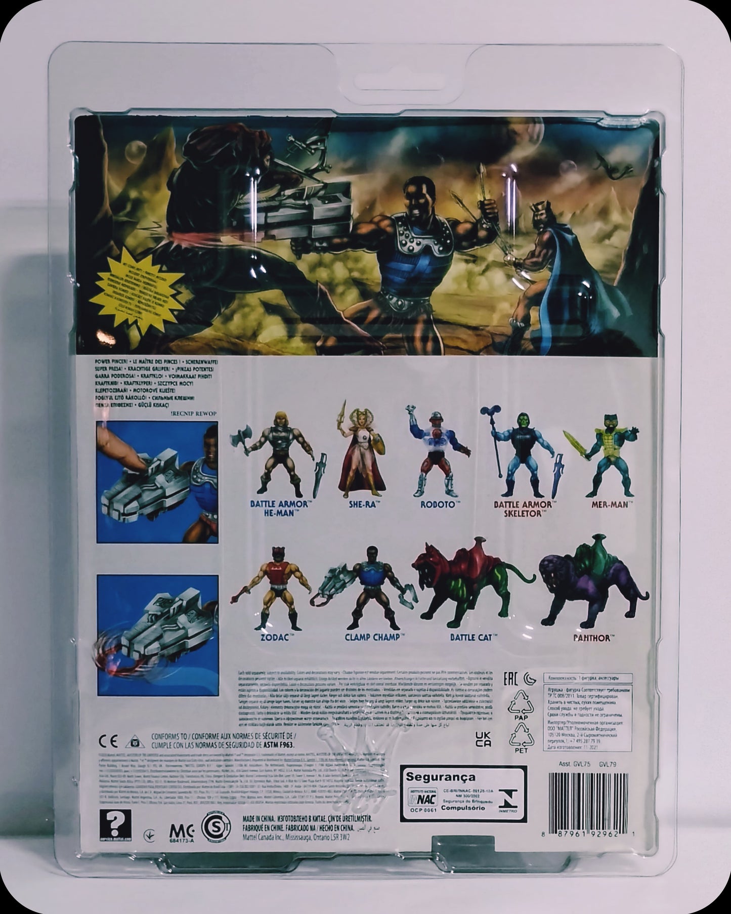 MOTU Origins Deluxe Clamp Champ (MOSC) Mattel