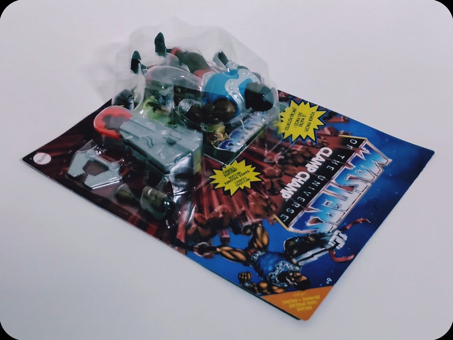 MOTU Origins Deluxe Clamp Champ (MOSC) Mattel