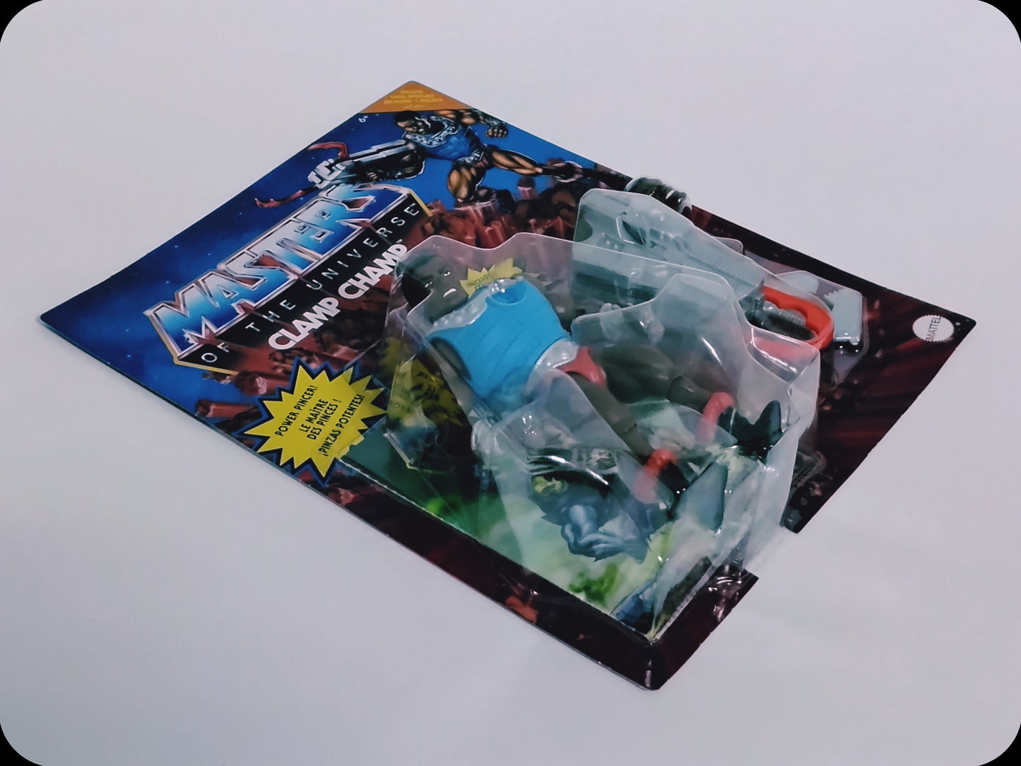 MOTU Origins Deluxe Clamp Champ (MOSC) Mattel