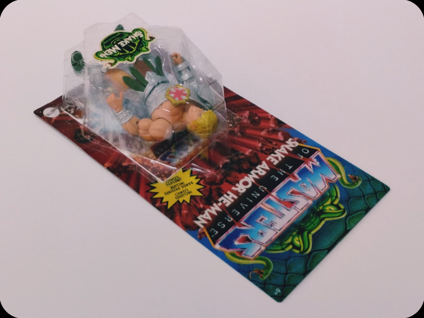 MOTU Origins Snake Men: Snake Armor He-Man (MOSC) Mattel