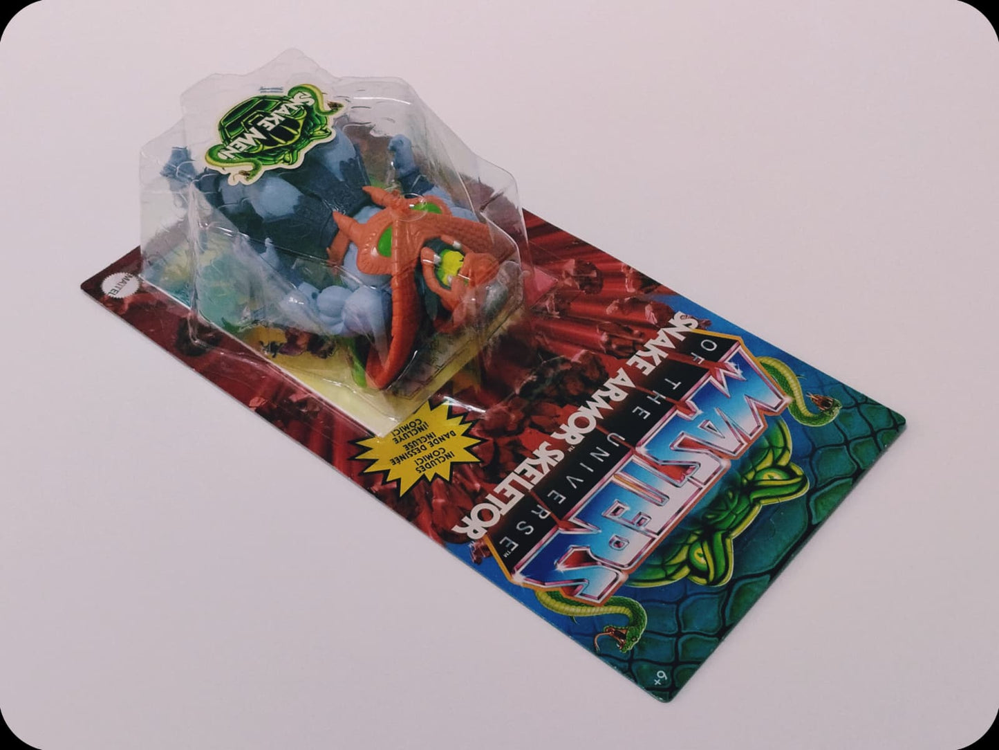 MOTU Origins Snake Men: Snake Armor Skeletor (MOSC) Mattel