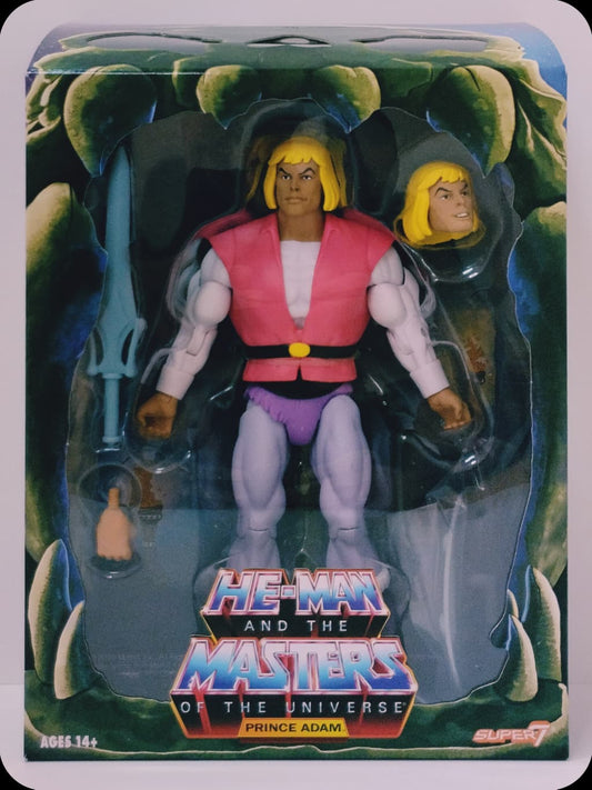 MOTU Classics Club Grayskull Prince Adam Super7