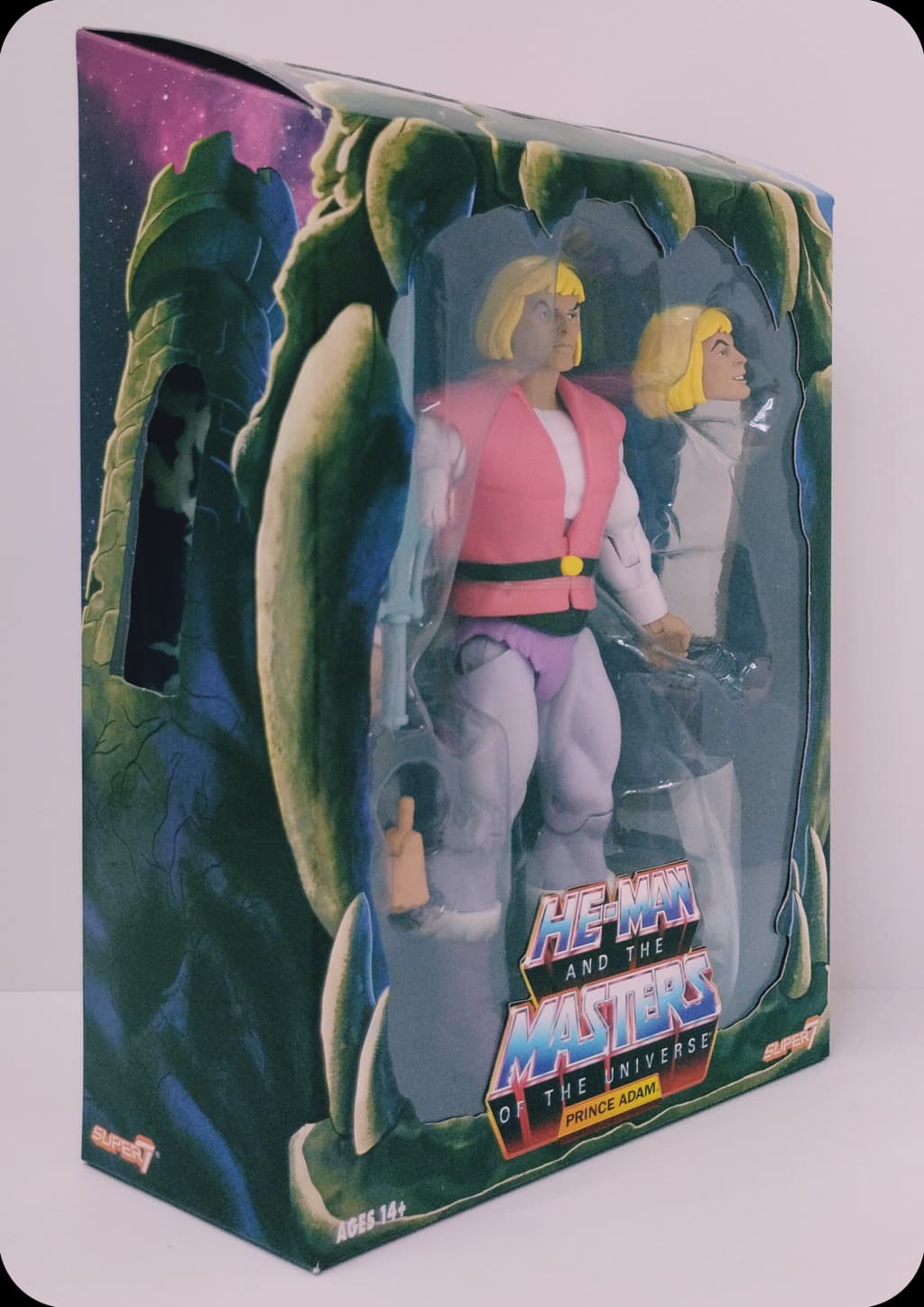 MOTU Classics Club Grayskull Prince Adam Super7