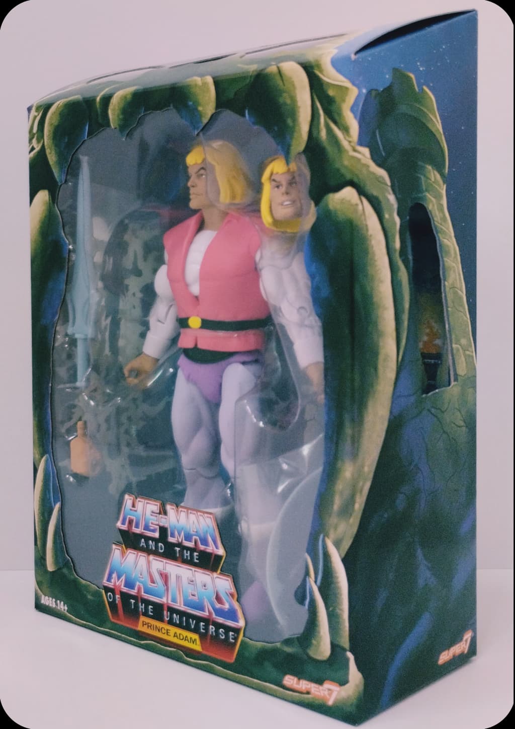 MOTU Classics Club Grayskull Prince Adam Super7