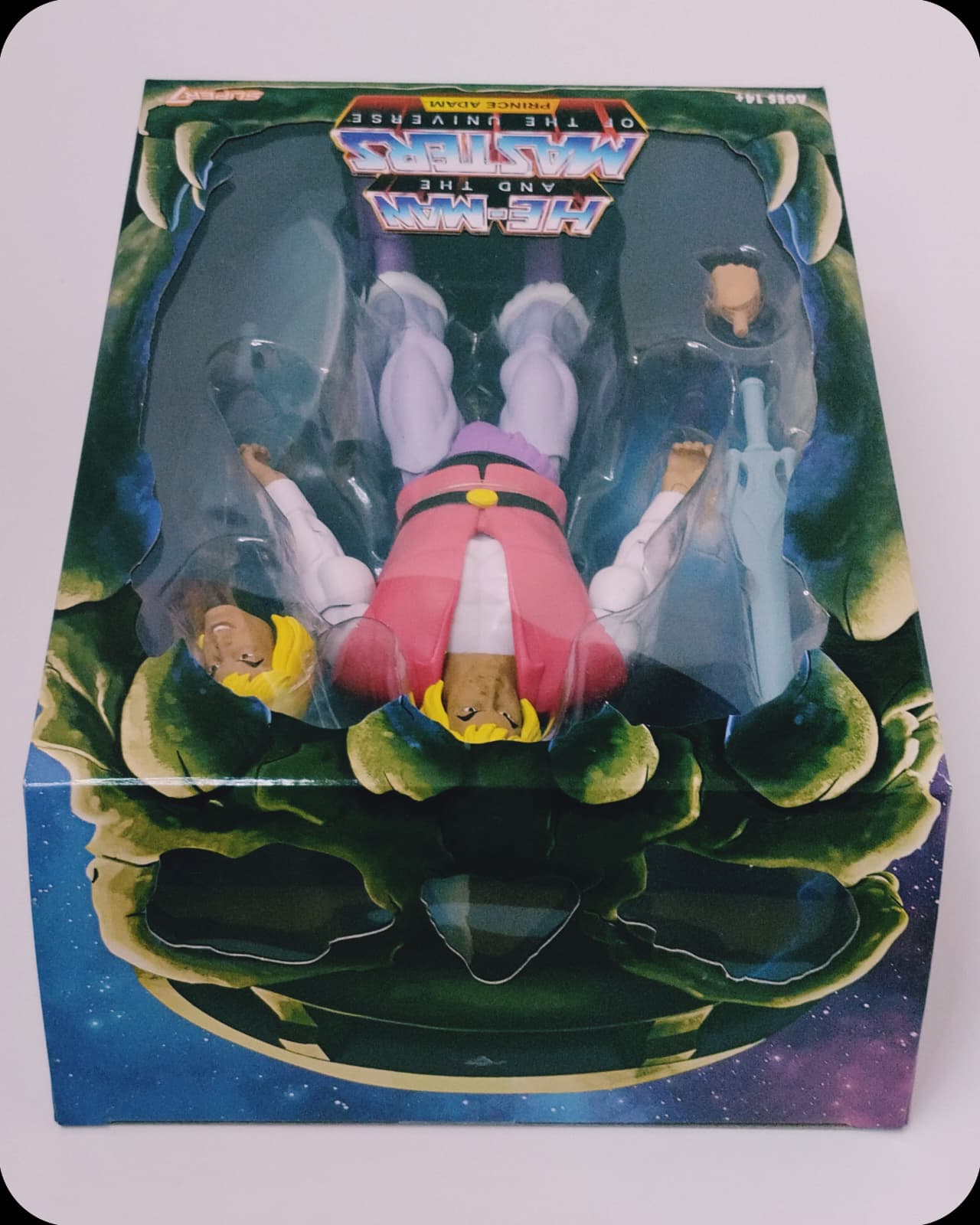 MOTU Classics Club Grayskull Prince Adam Super7