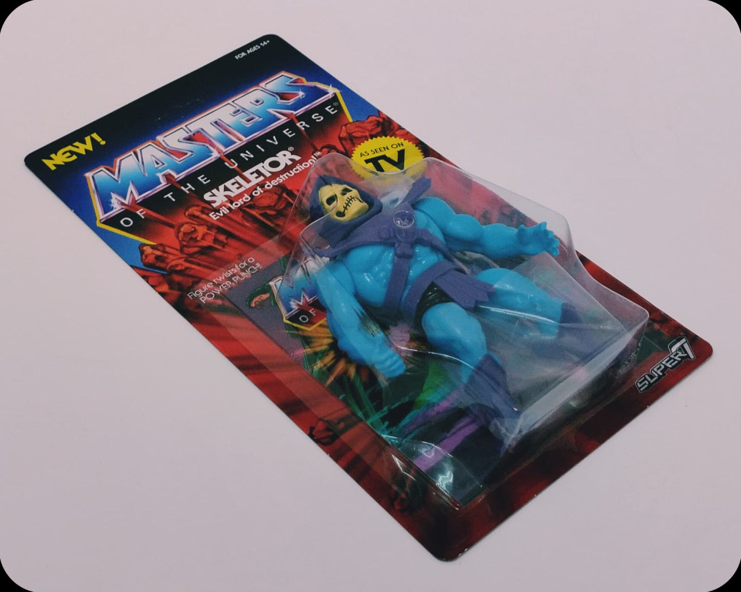 MOTU Retro Vintage Skeletor "AS SEEN ON TV" Super7