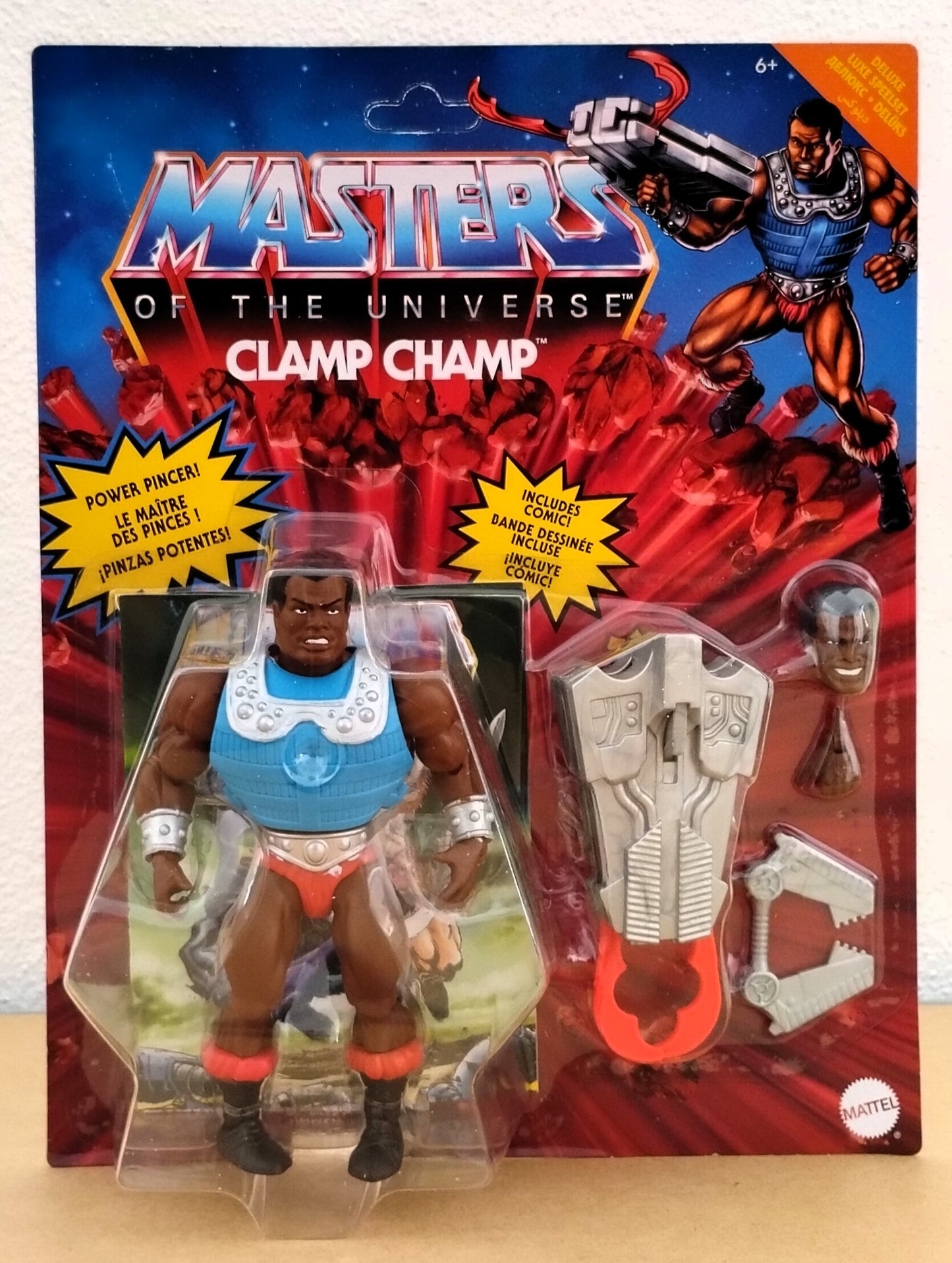 Masters Of The Universe Origins Deluxe Clamp Champ Mattel