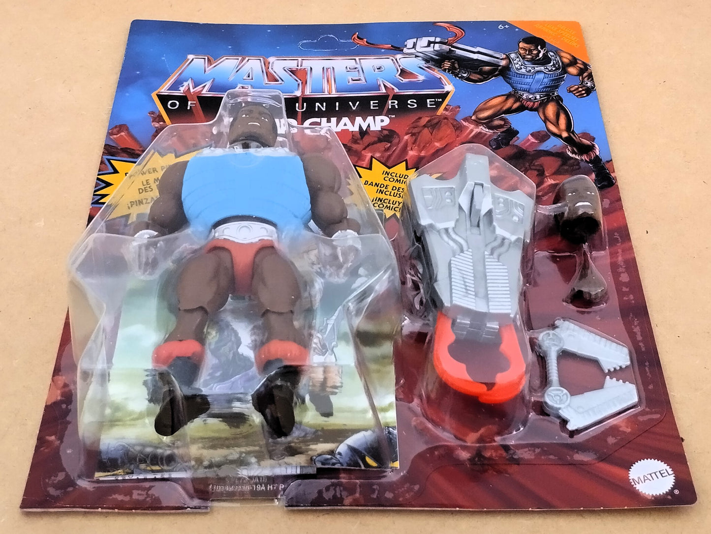 Masters Of The Universe Origins Deluxe Clamp Champ Mattel