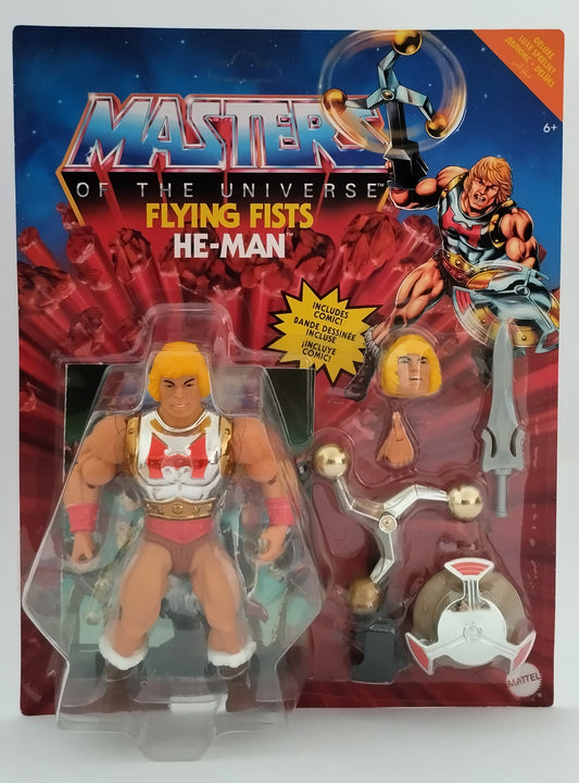 Masters Of The Universe Origins Deluxe Flying Fist He-Man (MOC) Mattel