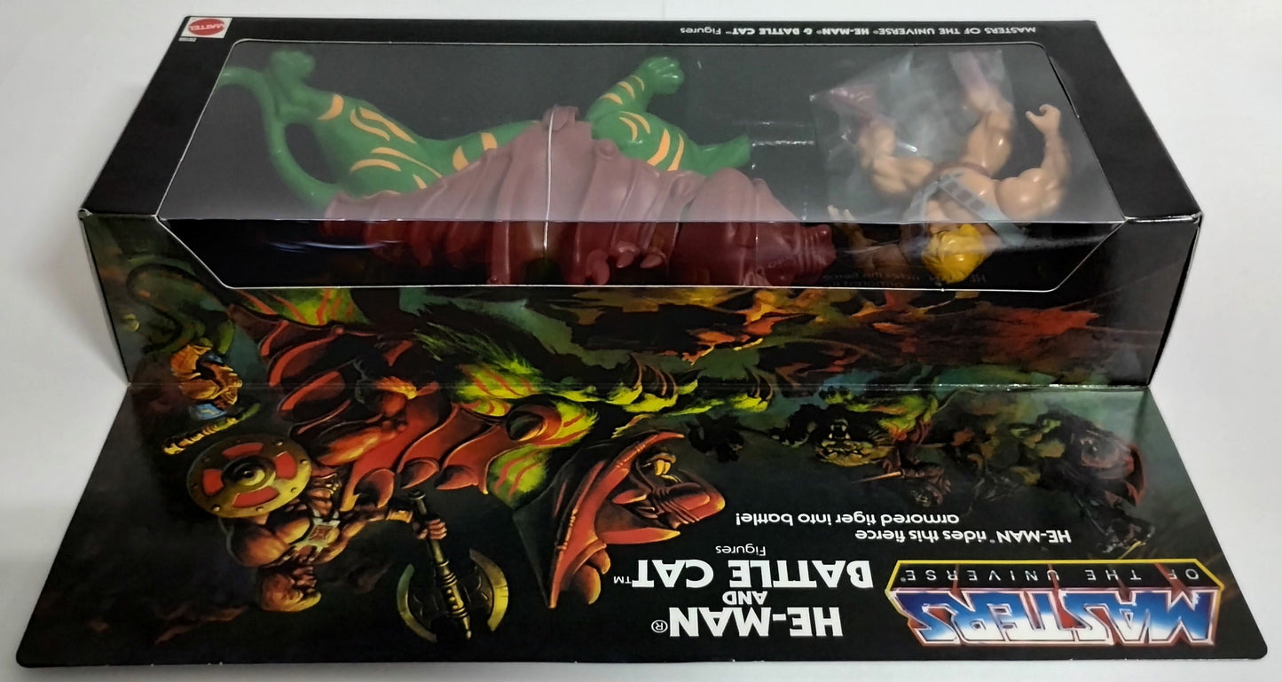 Masters Of The Universe Commemorative Series He-Man & Battle Cat 2-Pack Mattel