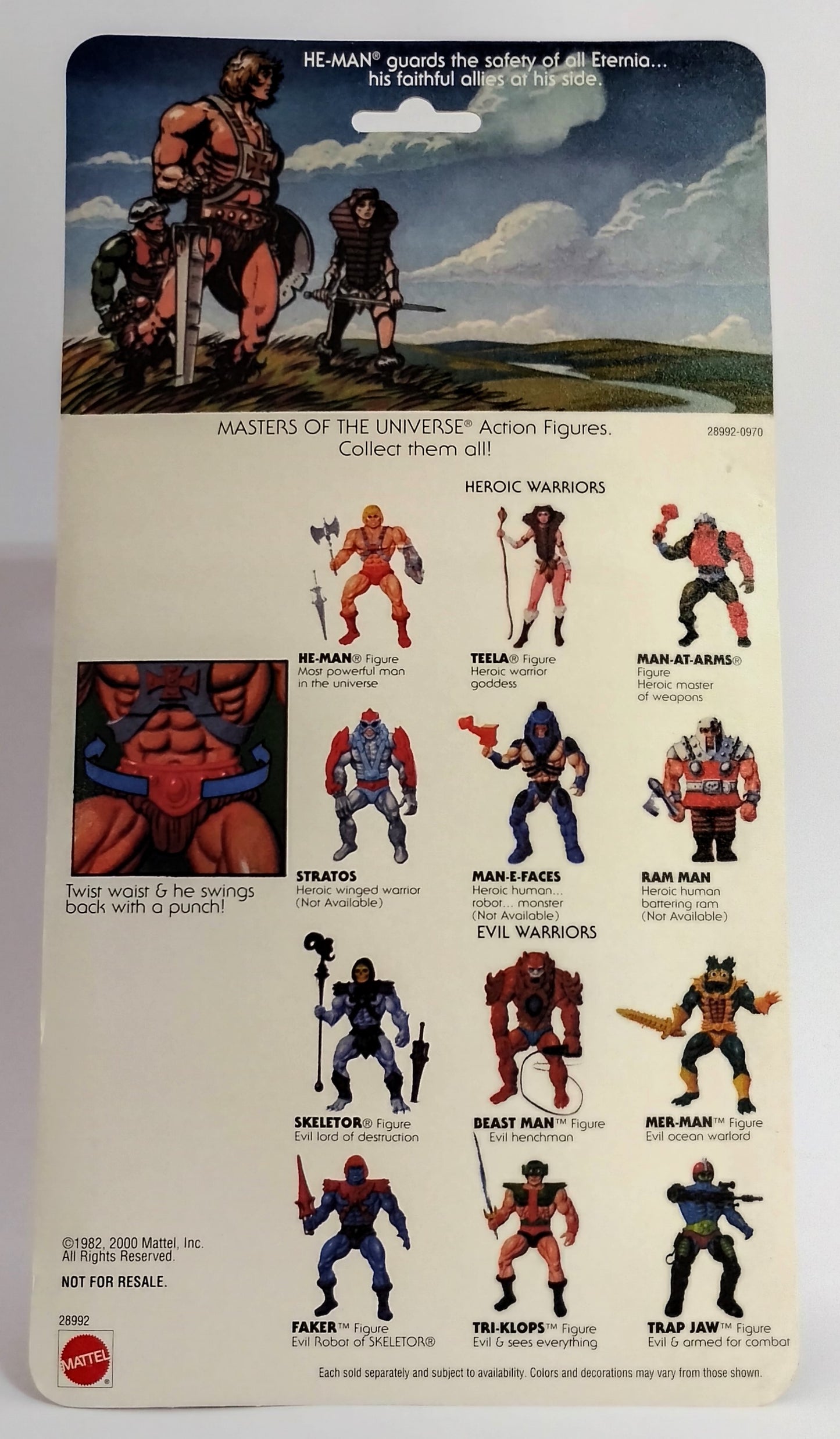 Masters Of The Universe Commemorative Series He-Man Mattel