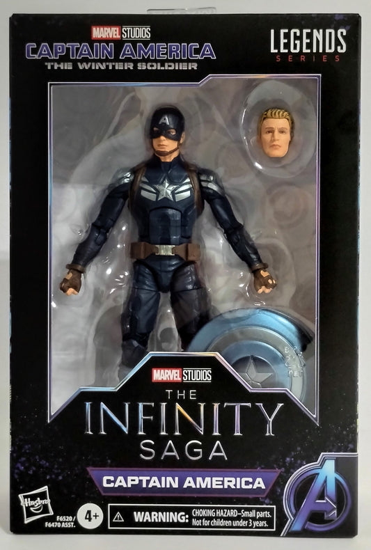 Marvel Legends The Infinity Saga The Winter Soldier Captain America Hasbro