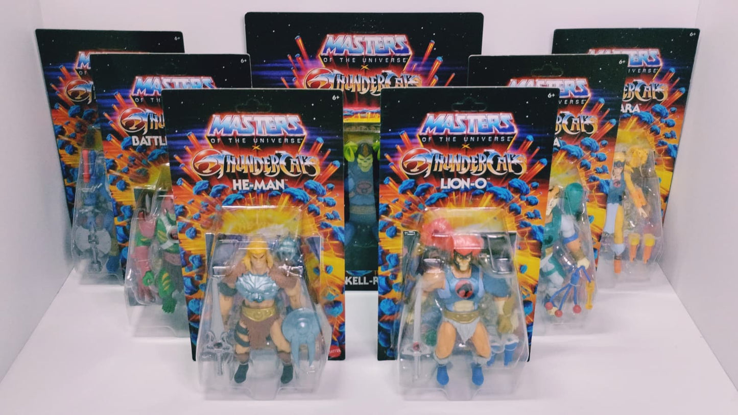 MOTU Vs ThunderCats Origins Wave 1 & 2 Mattel