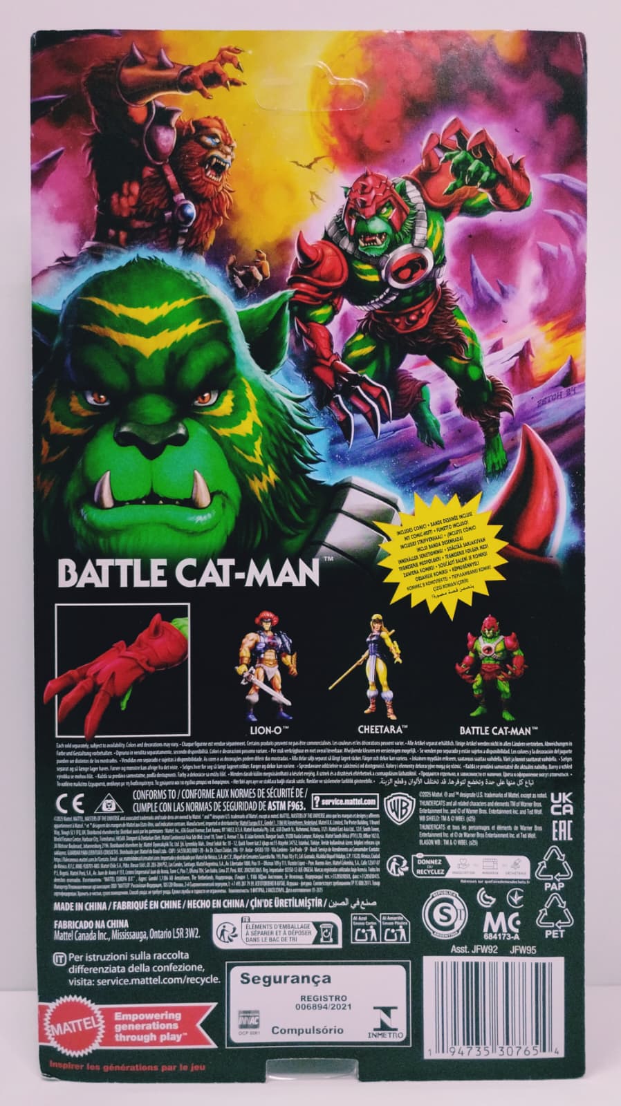 MOTU Vs ThunderCats Origins Wave 1 & 2 Mattel