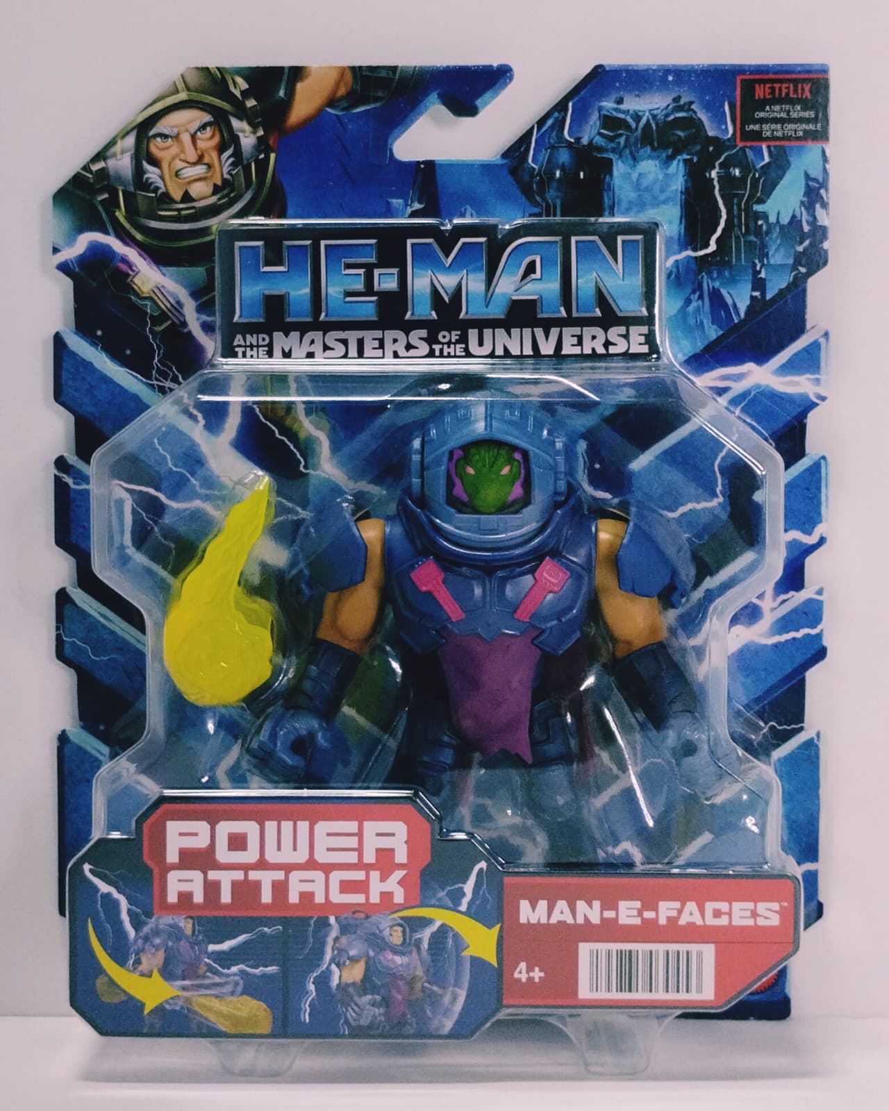 MOTU Netflix Animated Series Man-E-Faces Mattel (MOSC)