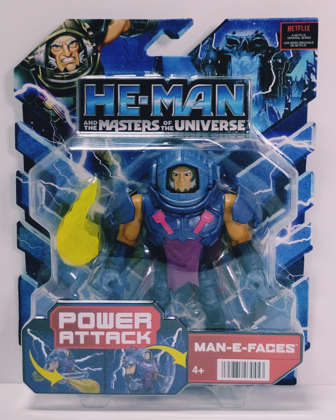 MOTU Netflix Animated Series Man-E-Faces Mattel (MOSC)