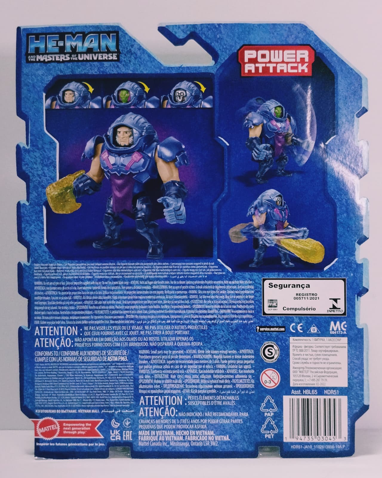 MOTU Netflix Animated Series Man-E-Faces Mattel (MOSC)