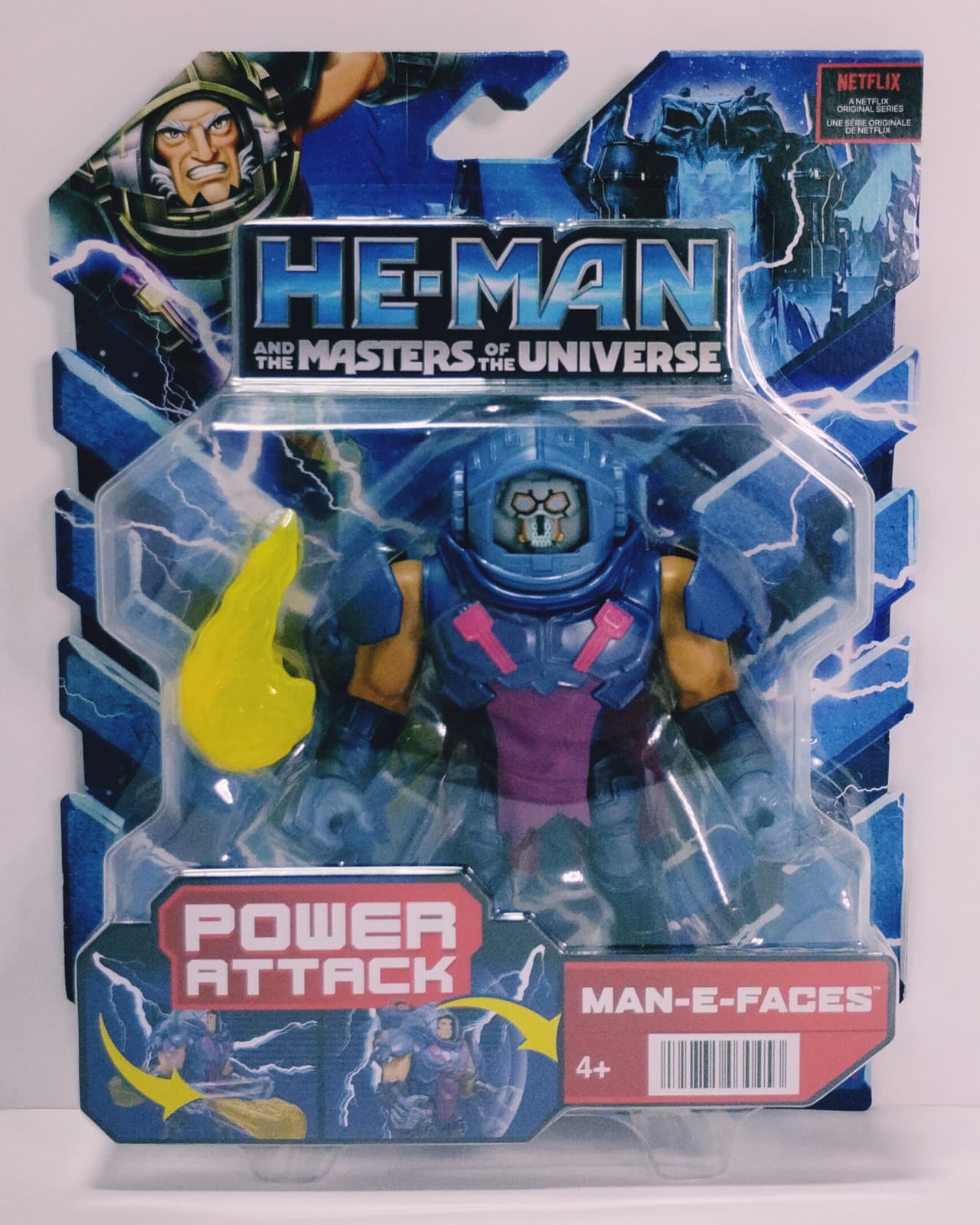 MOTU Netflix Animated Series Man-E-Faces Mattel (MOSC)