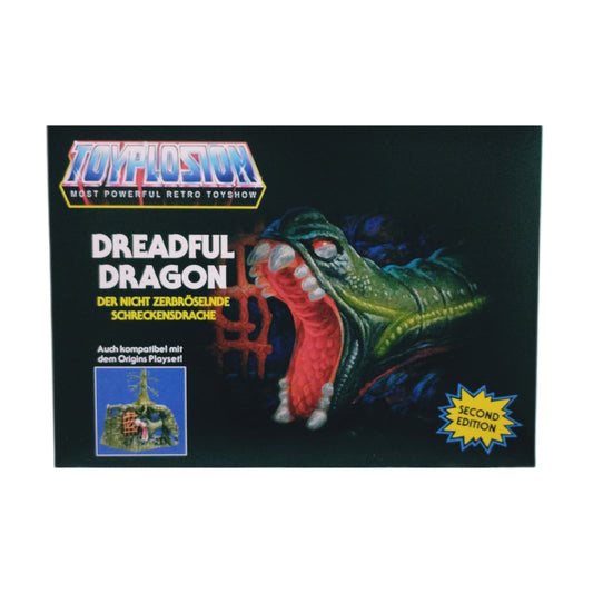 MOTU Second Edition Dreadful Dragon Hand Puppet ToyPlosion Exclusive