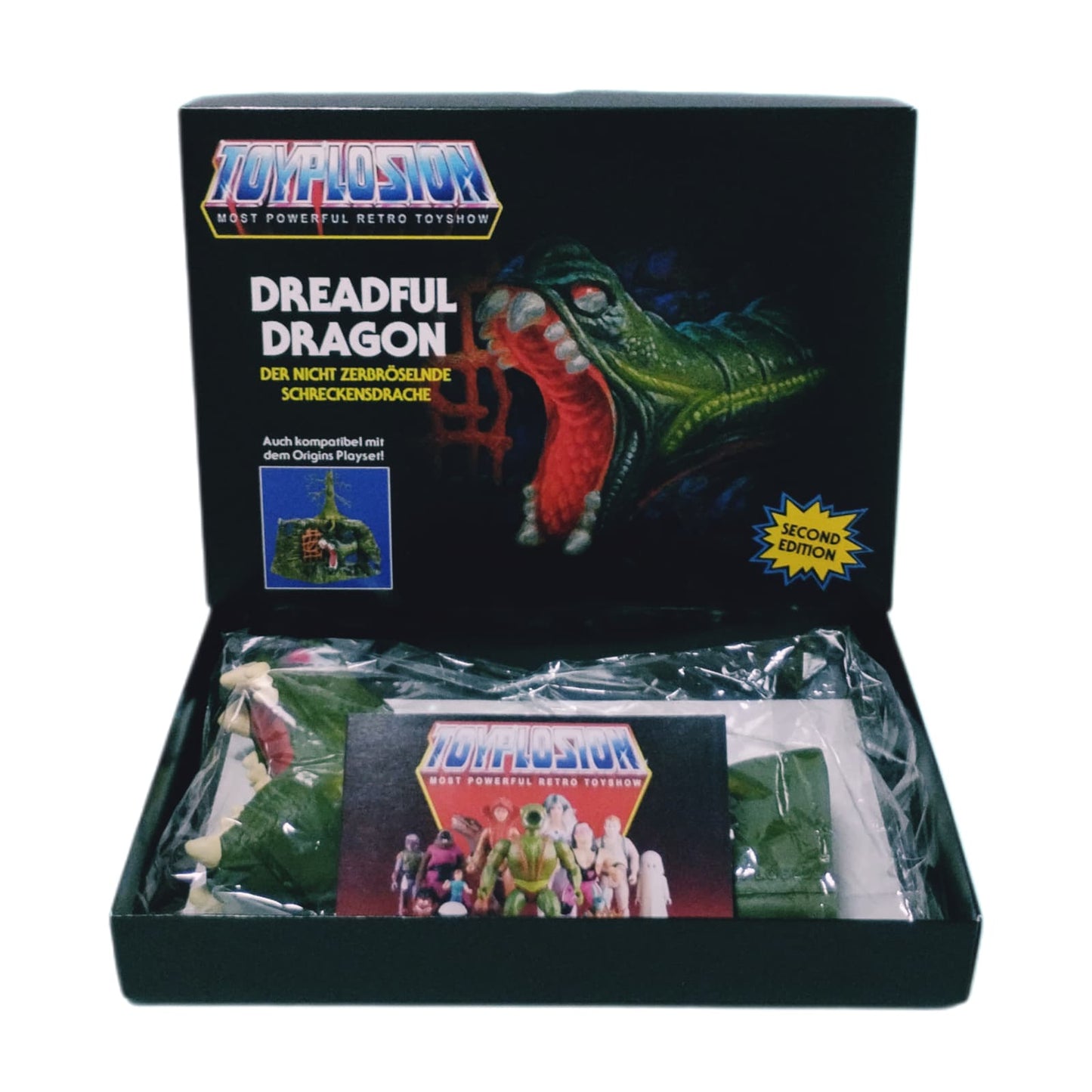 MOTU Second Edition Dreadful Dragon Hand Puppet ToyPlosion Exclusive