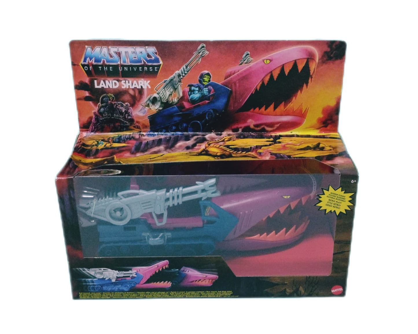 MOTU Origins Land Shark Mattel (Damaged box)