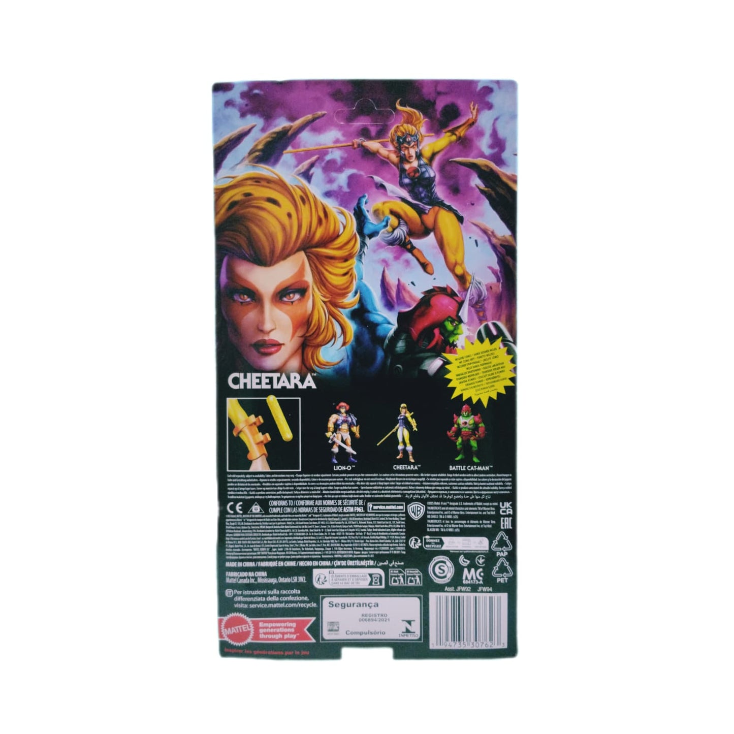 MOTU vs ThunderCats Origins WAVE-1 Cheetara Mattel