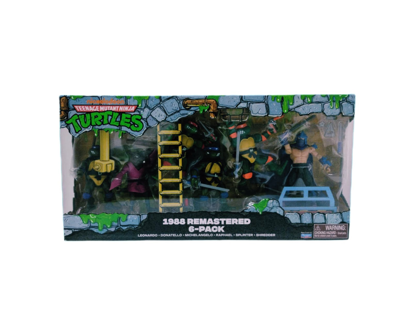 TMNT 6-Pack 1988 Remastered Playmates Toys