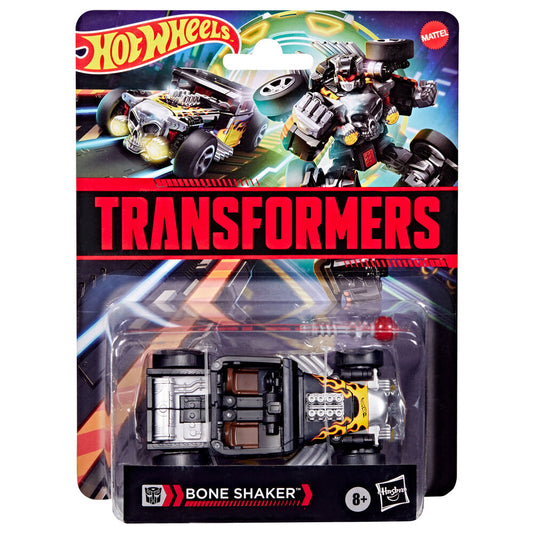 The Transformers: Hot Wheels Transformers Bone Shaker Car Collaborative Fusion Hasbro