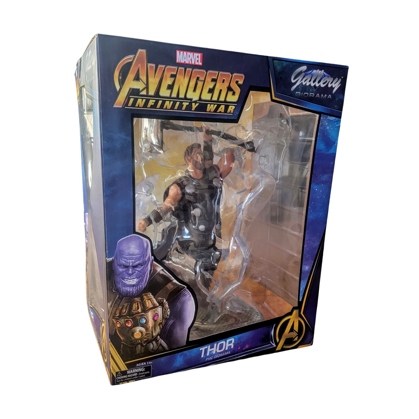 Marvel Infinity War Diorama Thor c/ Stormbreaker Diamond Select
