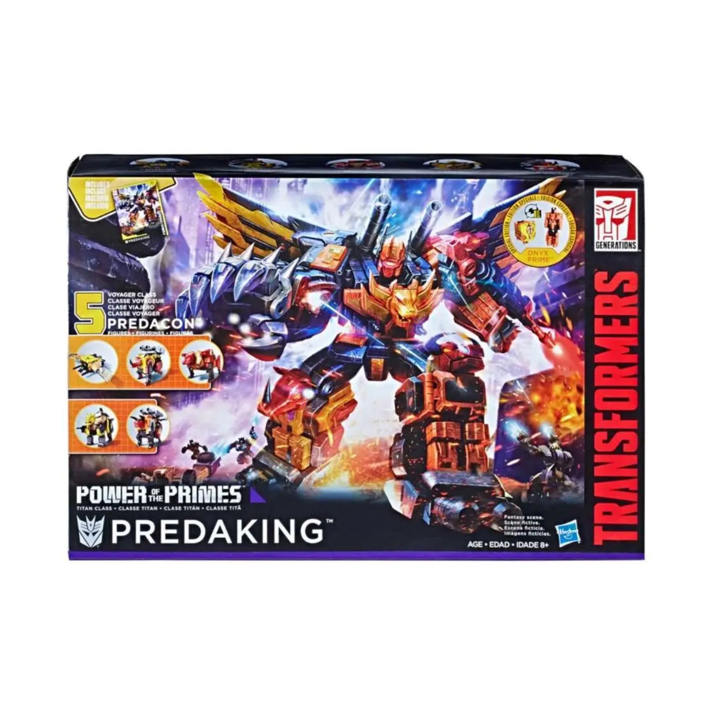 Transformers Power of the Primes Predaking Combiner Hasbro