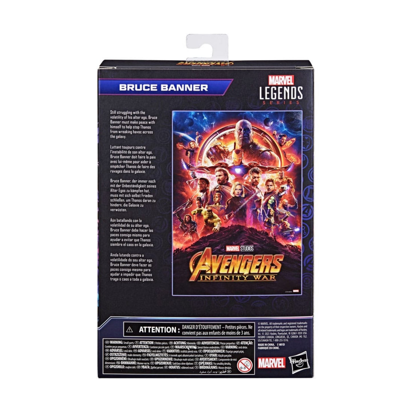 Marvel Legends Infinty Saga: The Avengers Infinity War Brunce Banner Hasbro
