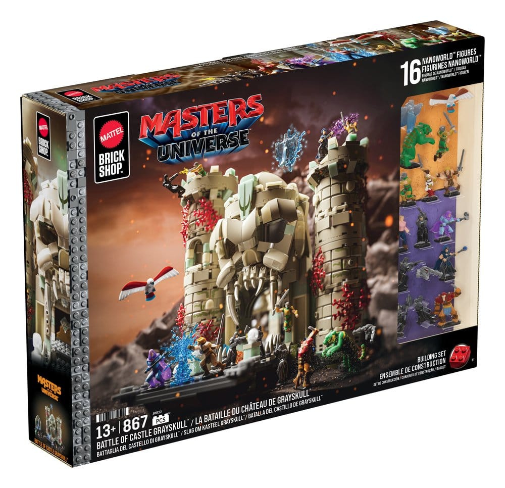 MOTU Brick Shop Castle Grayskull Mattel