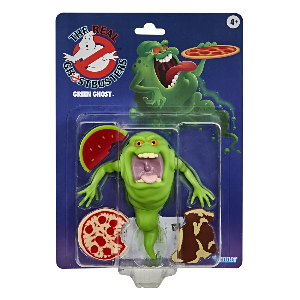 The Real Ghostbusters Retro Vintage Slimer Green Ghost Kenner