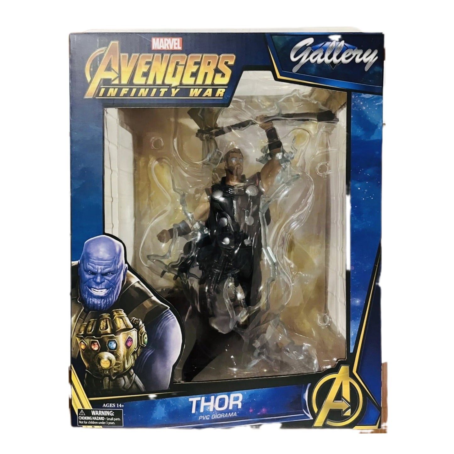 Marvel Infinity War Diorama Thor c/ Stormbreaker Diamond Select