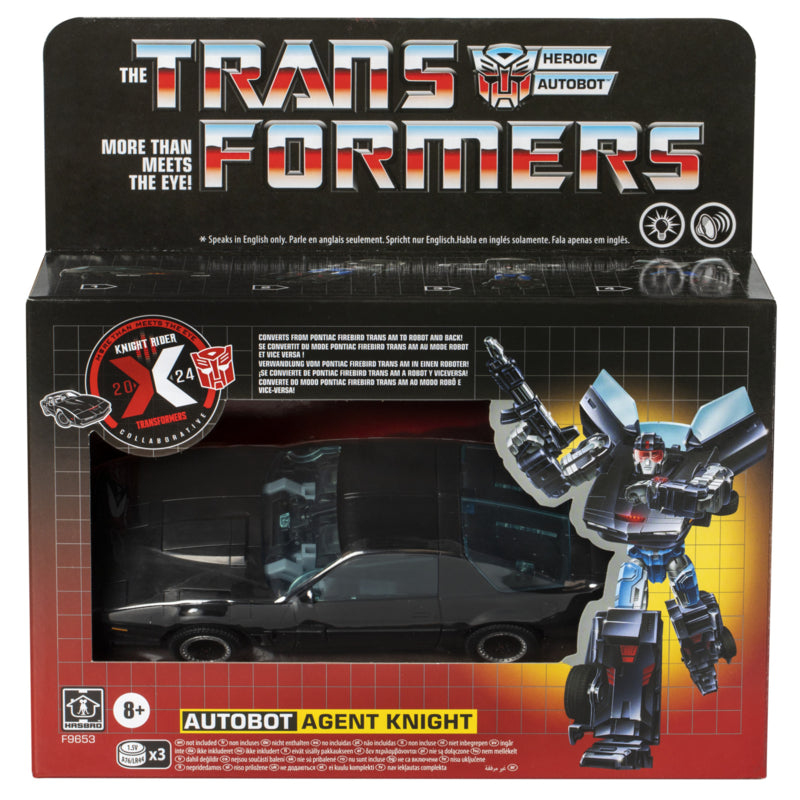 Transformers x Knight Rider Autobot Agent Knight United Generations Collaborative Fusion Hasbro