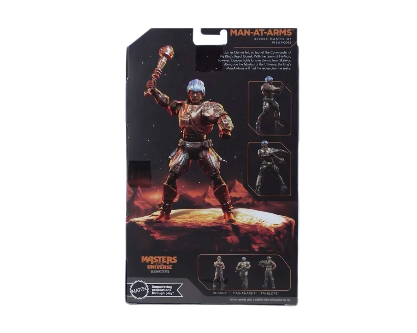 MOTU Chronicles Wave-1 Man-At-Arms Mattel PRÉ-RESERVA