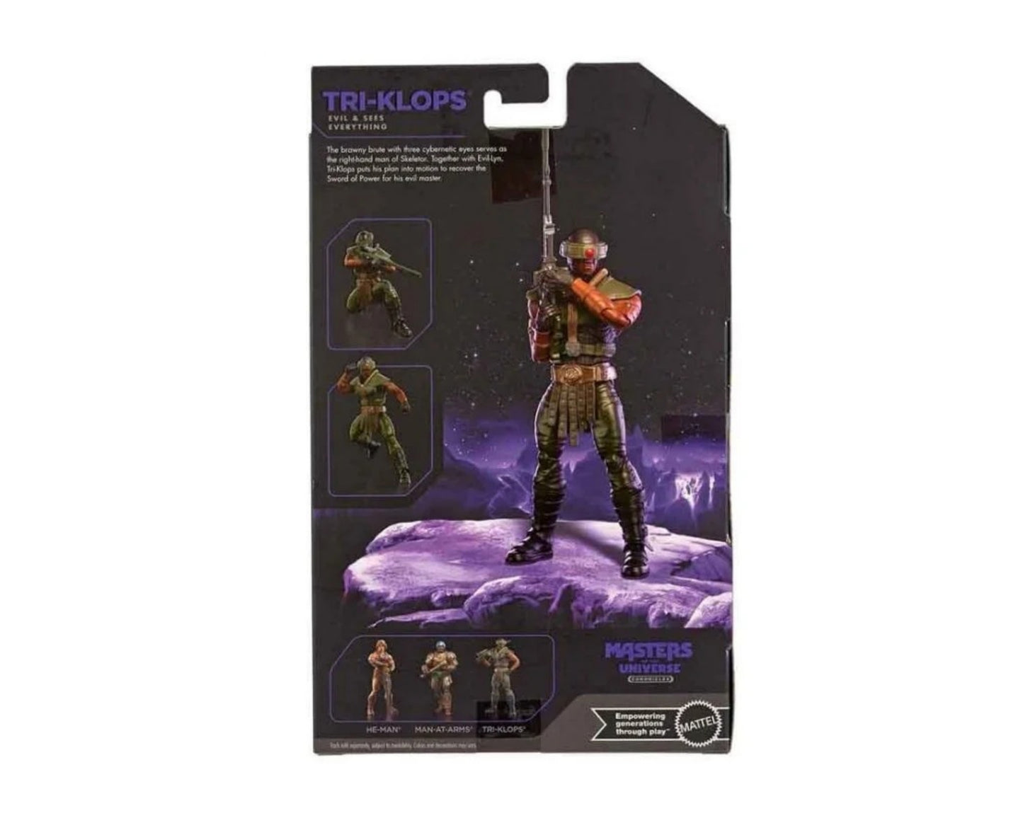 MOTU Chronicles Wave-1 Tri-Klops Mattel PRÉ-RESERVA