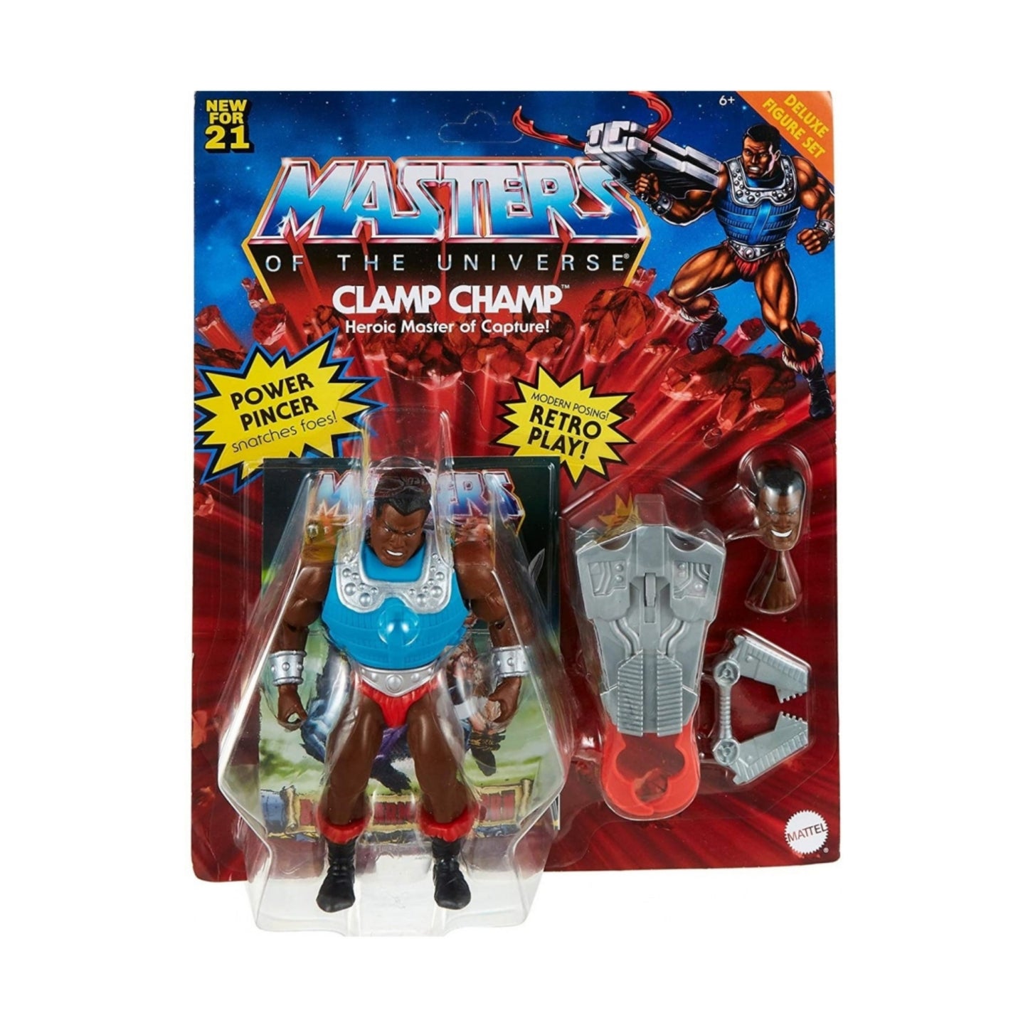 MOTU Origins Deluxe Clamp Champ Mattel
