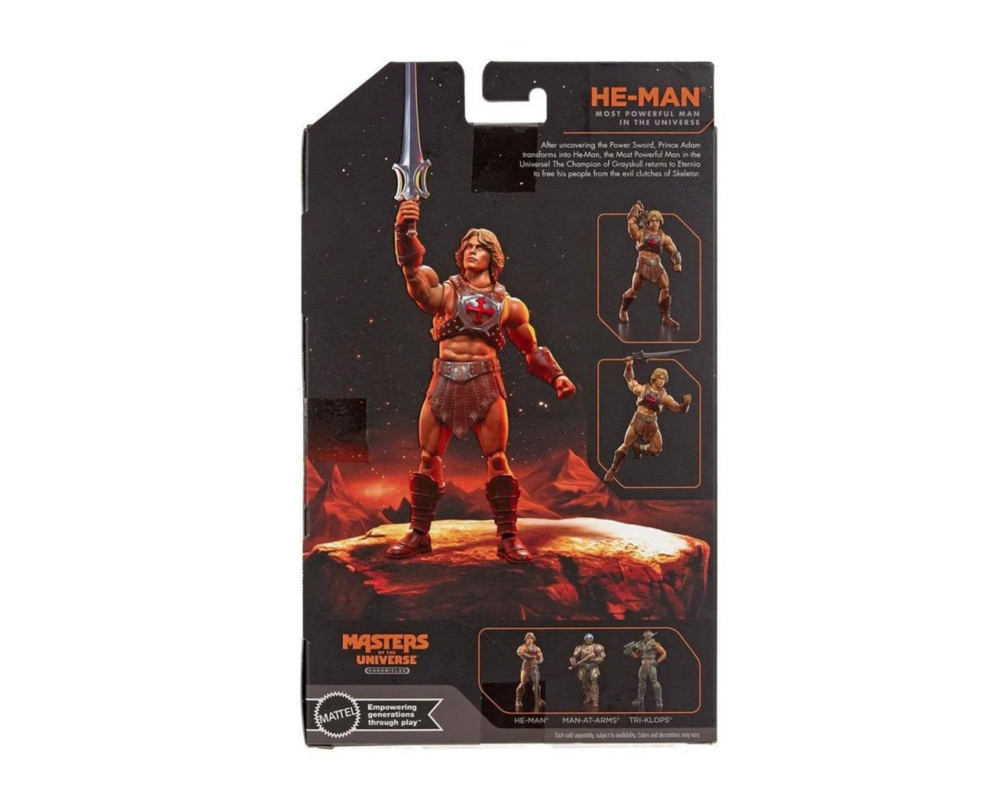 MOTU Chronicles Wave-1 He-Man Mattel PRÉ-RESERVA