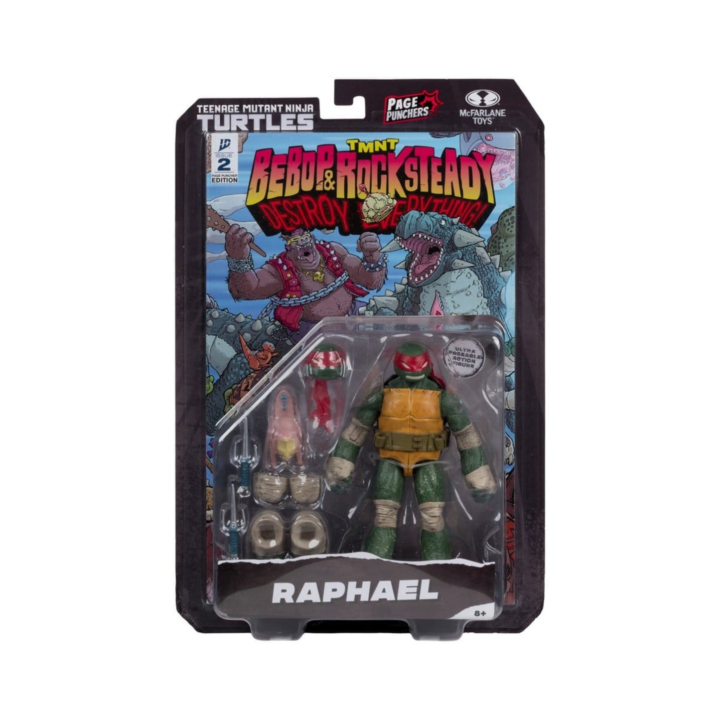 TMNT Page Punchers Raphael McFarlane Toys