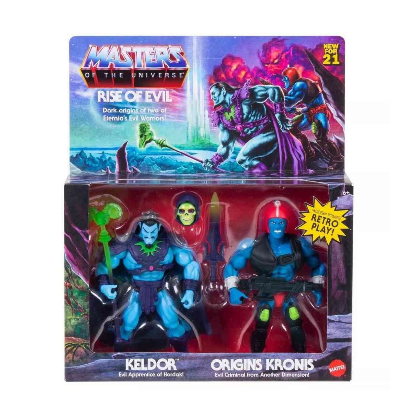 MOTU Origins Deluxe Rise Of Evil 2-Pack Mattel