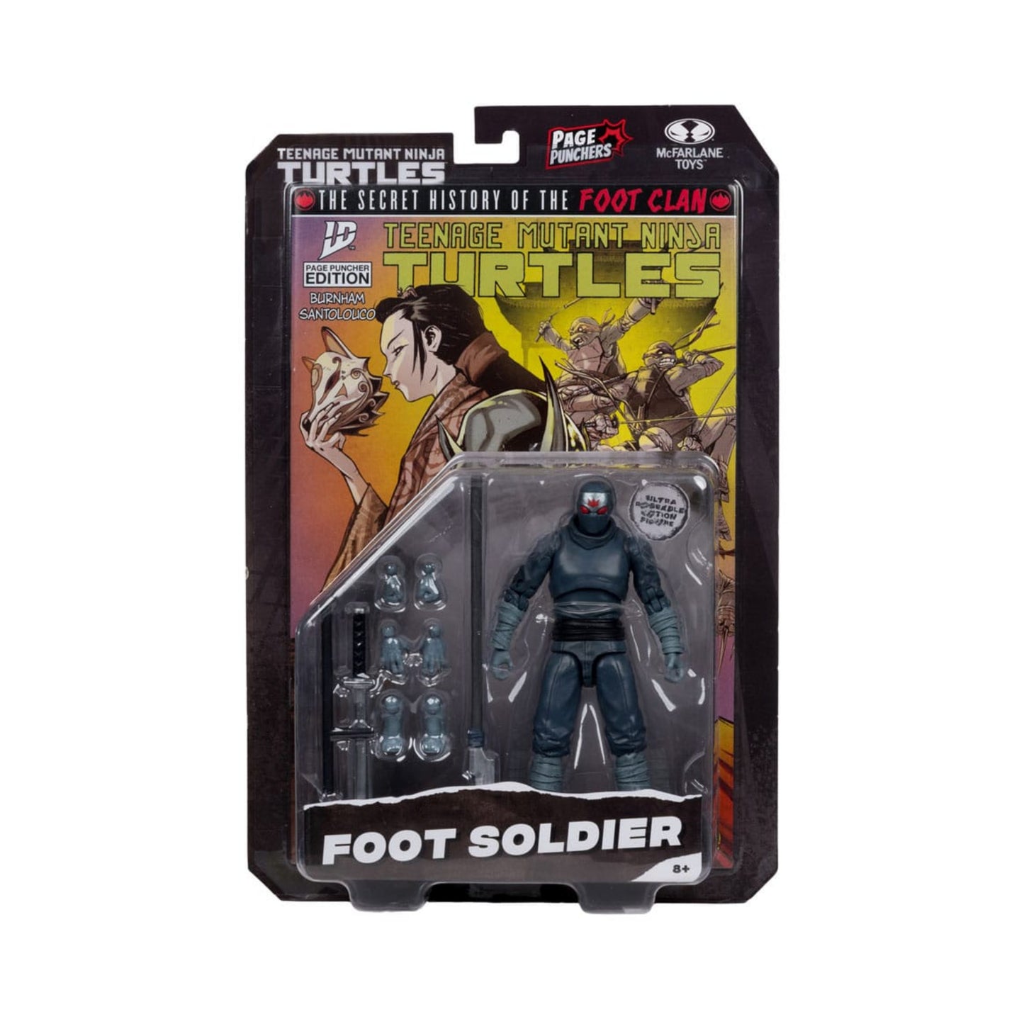 TMNT Page Punchers Foot Soldier McFarlane Toys